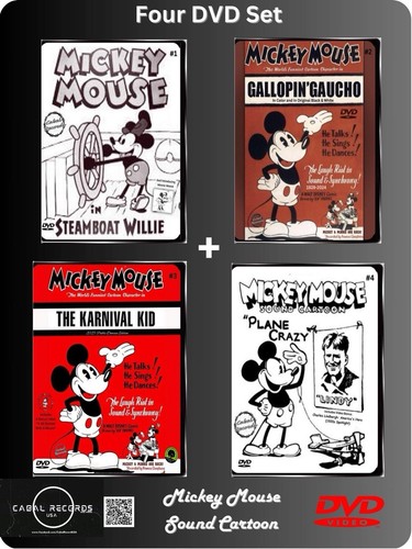 Mickey mouse cartoons dvd - mickey,