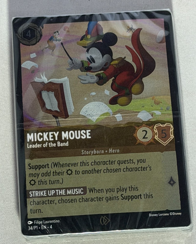 Disney lorcana tcg topolino - lorcana,