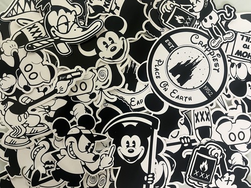 Confezione adesivi topolino - adesivi,
